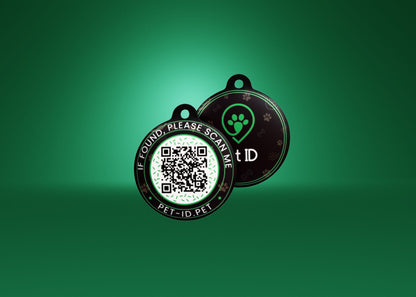 Green - Pet ID Tag