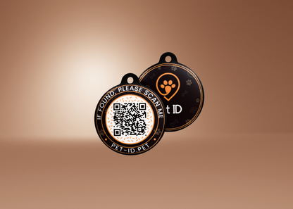 Orange - Pet ID Tag