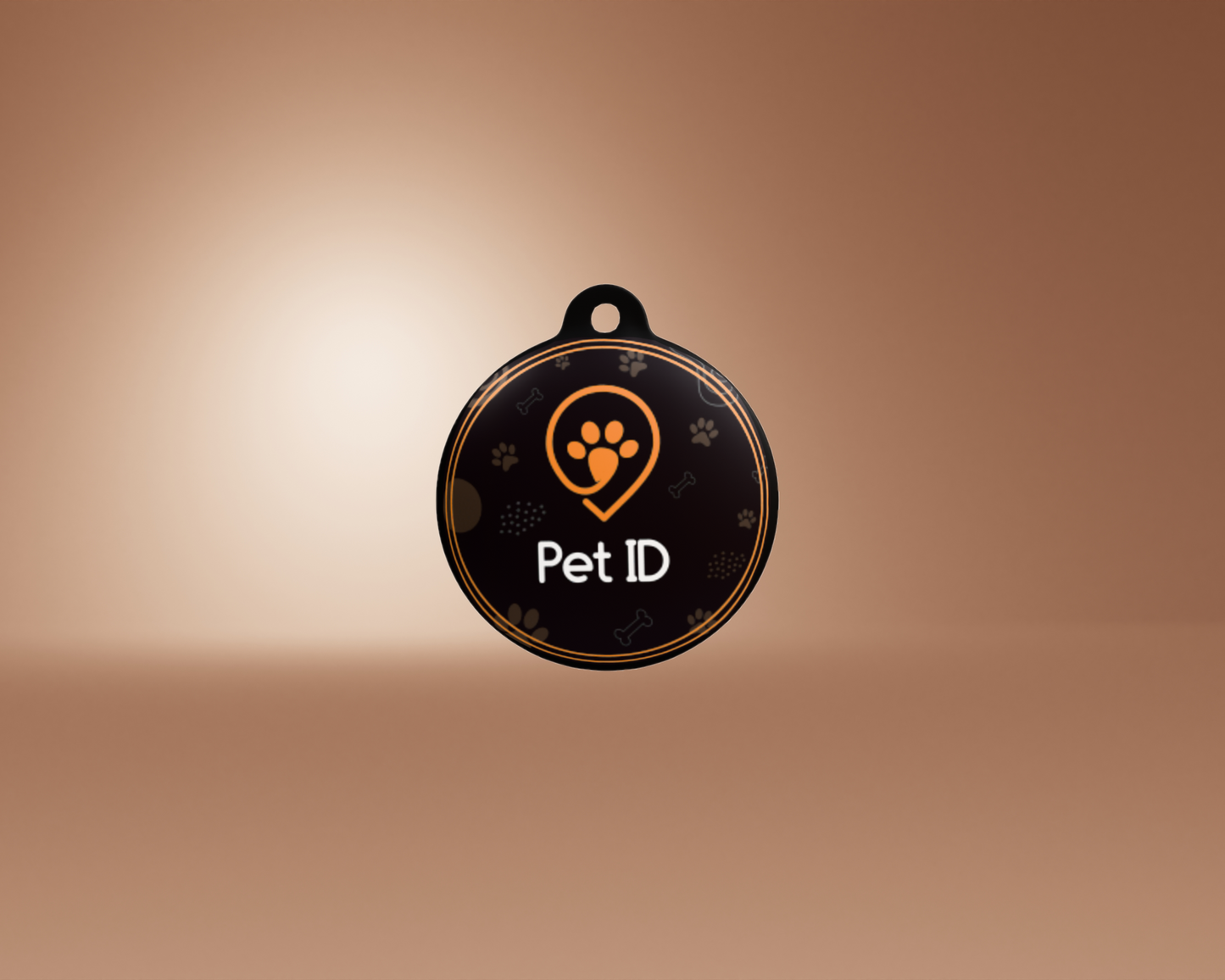 Orange - Pet ID Tag