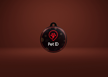 Red - Pet ID Tag